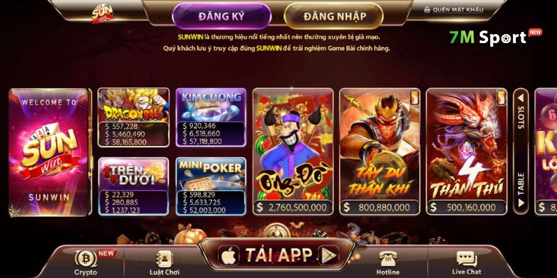 Cổng game mang đến cho bet thủ thư viện trò chơi giải trí cực kỳ đặc sắc