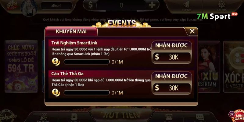 Cổng game tri ân khách chơi với nhiều chương trình ưu đãi giá trị cao