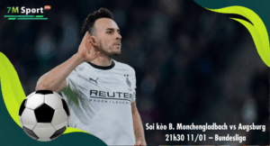 Đội hình dự kiến trước trận B. Monchengladbach vs Augsburg