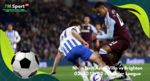 Đội hình dự kiến trước trận Aston Villa vs Brighton