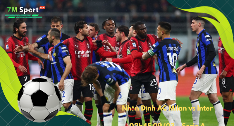 Đội hình dự kiến trước trận AC Milan vs Inter